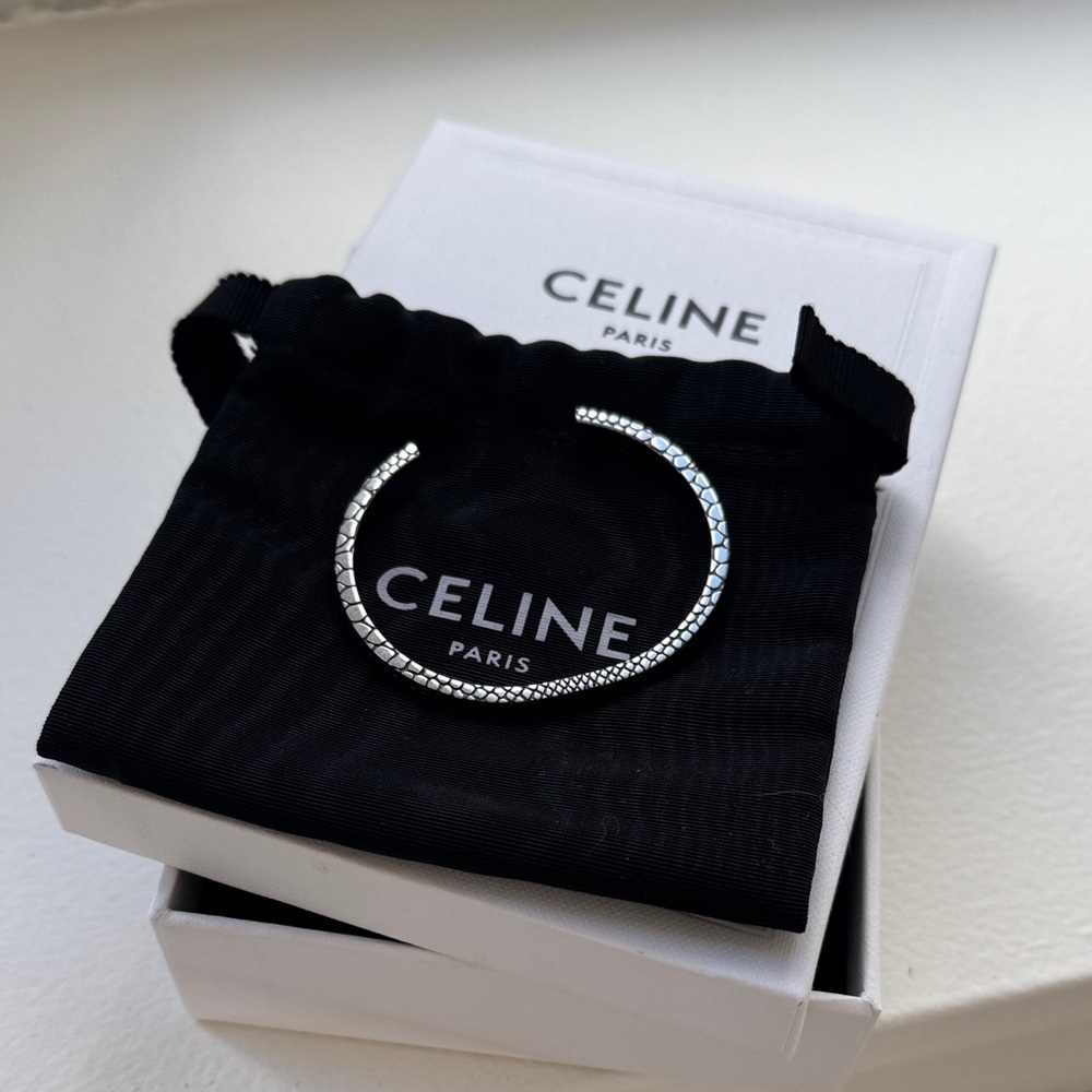 Celine silver cuff